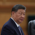 Chinese President Xi Jinping at a bilateral meeting with President of Congo Republic Denis Sassou Nguesso (not pictured) in The Great Hall of the People on September 04, 2025 in Beijing, China.