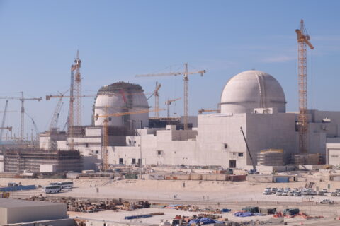 The construction site of the Barakah Nuclear Power Plant in the United Arab Emirates. (Photo: IAEA)