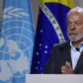Brazil’s President Luiz Inacio Lula da Silva speech during the opening ceremony of the 30th Conference of the Parties (COP30).
