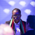 Participants at the World Economic Forum Annual Meeting 2026 in Davos-Klosters, Switzerland, January 19, 2026.