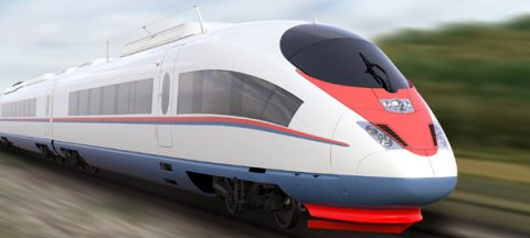 Siemen's Velaro high speed train