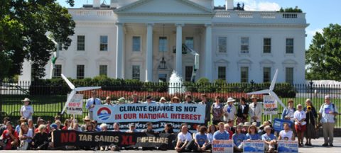 Keystone XL protests in Washington DC