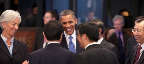 President Obama addresses opening plenary at JW Marriott