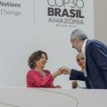 The COP30 presidency gives a final press conference at the UN climate summit in Belem, Brazil