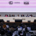 Ambassador André Corrêa do Lago, president of COP30, attends the opening ceremony of the 30th Conference of the Parties (COP30) on November 10, 2025, in Belem, Brazil.