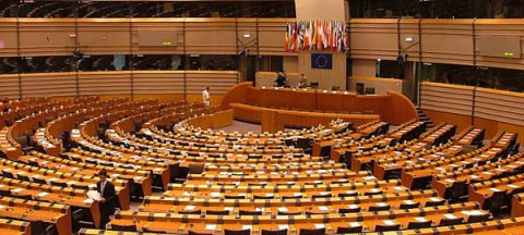The European Parliament in Brussels