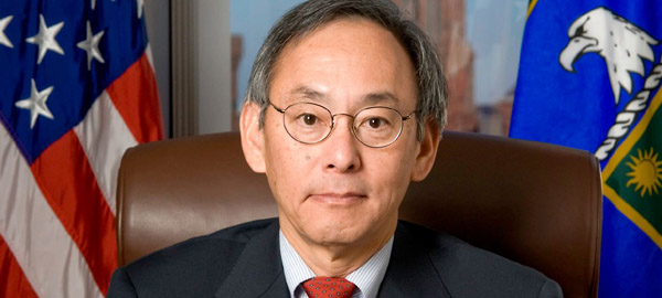 US Energy Secretary Steven Chu