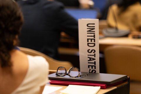United States representative at INC 5.2. The USA, and other oil states are against production cuts, which deadlocks a plastic treaty
