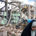 The Shahid Beheshti University's laboratory, dedicated to research on laser and plasma, seen destroyed after a missile strike the previous day, on April 4, 2026 in Tehran, Iran
