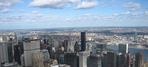 New York skyline from the Empire State Building