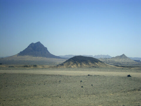 The hills near the proposed site of the Reko Diq copper mine in Pakistan's province of Baluchistan are seen in this undated 2010 photo.